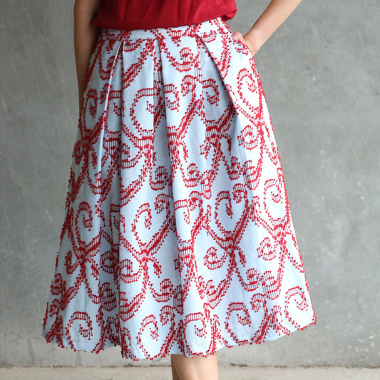 Caitlyn pleated skirt