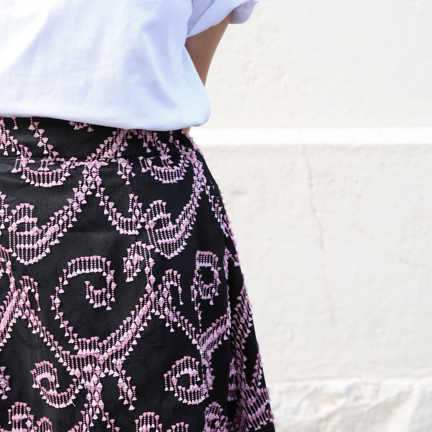 Sally skirt in tenun
