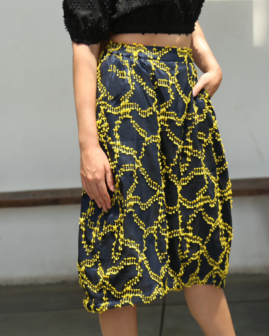 Charissa tulip skirt
