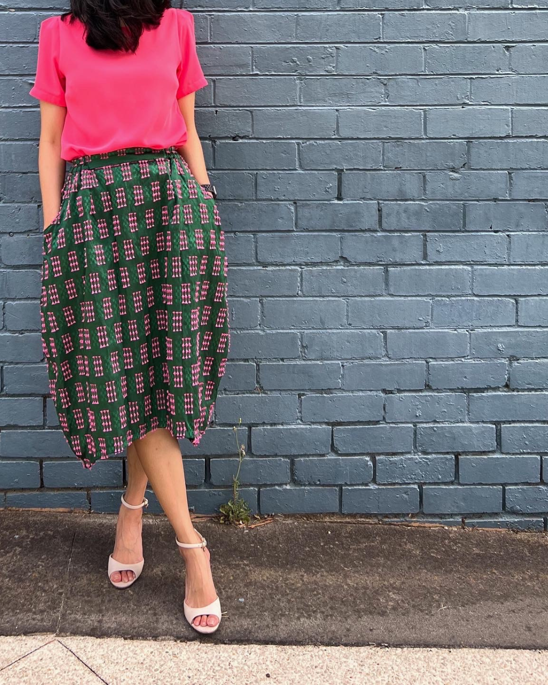 Charissa tulip skirt