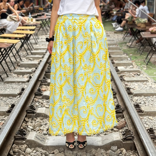 Caitlyn pleated skirt