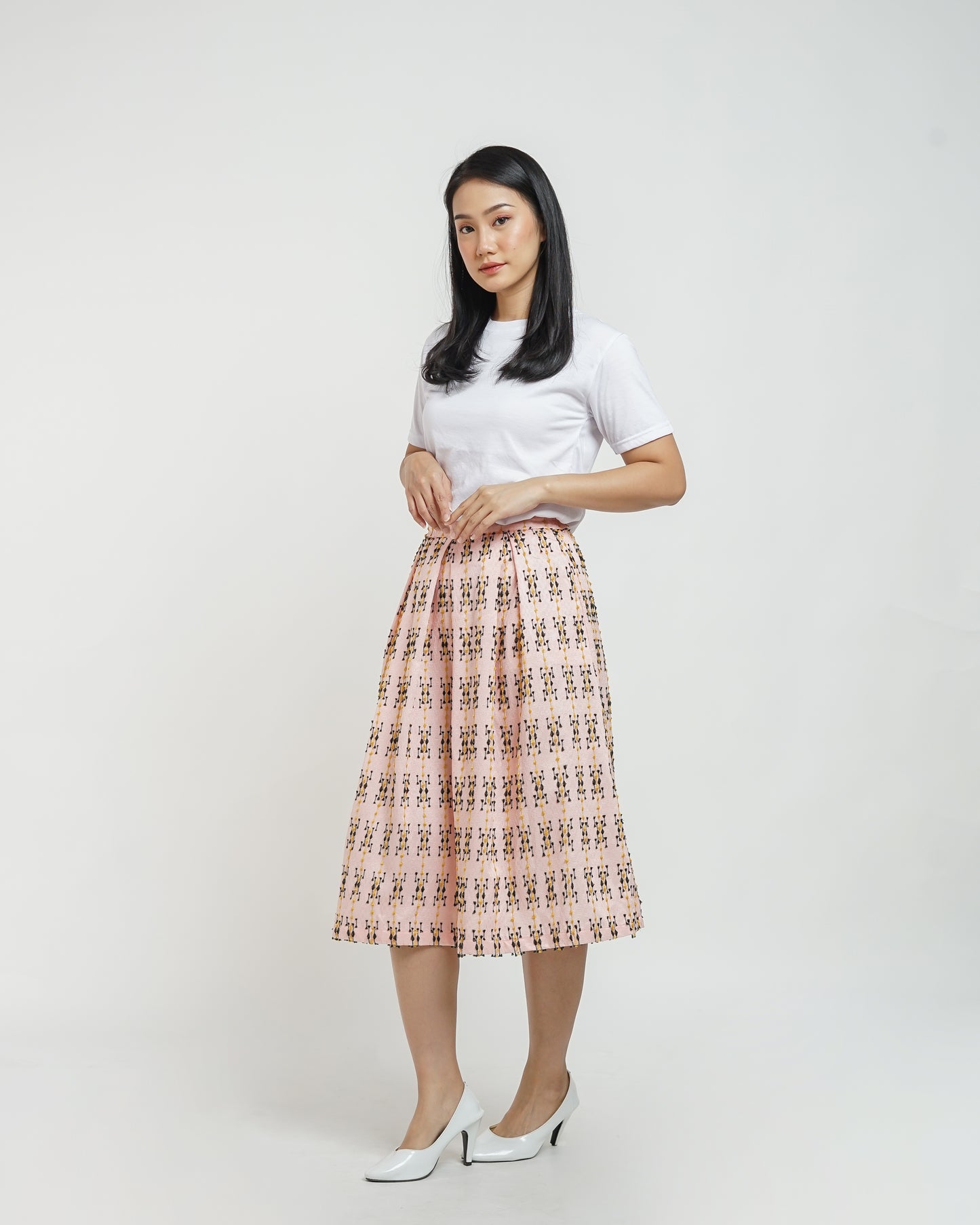 Caitlyn pleated skirt