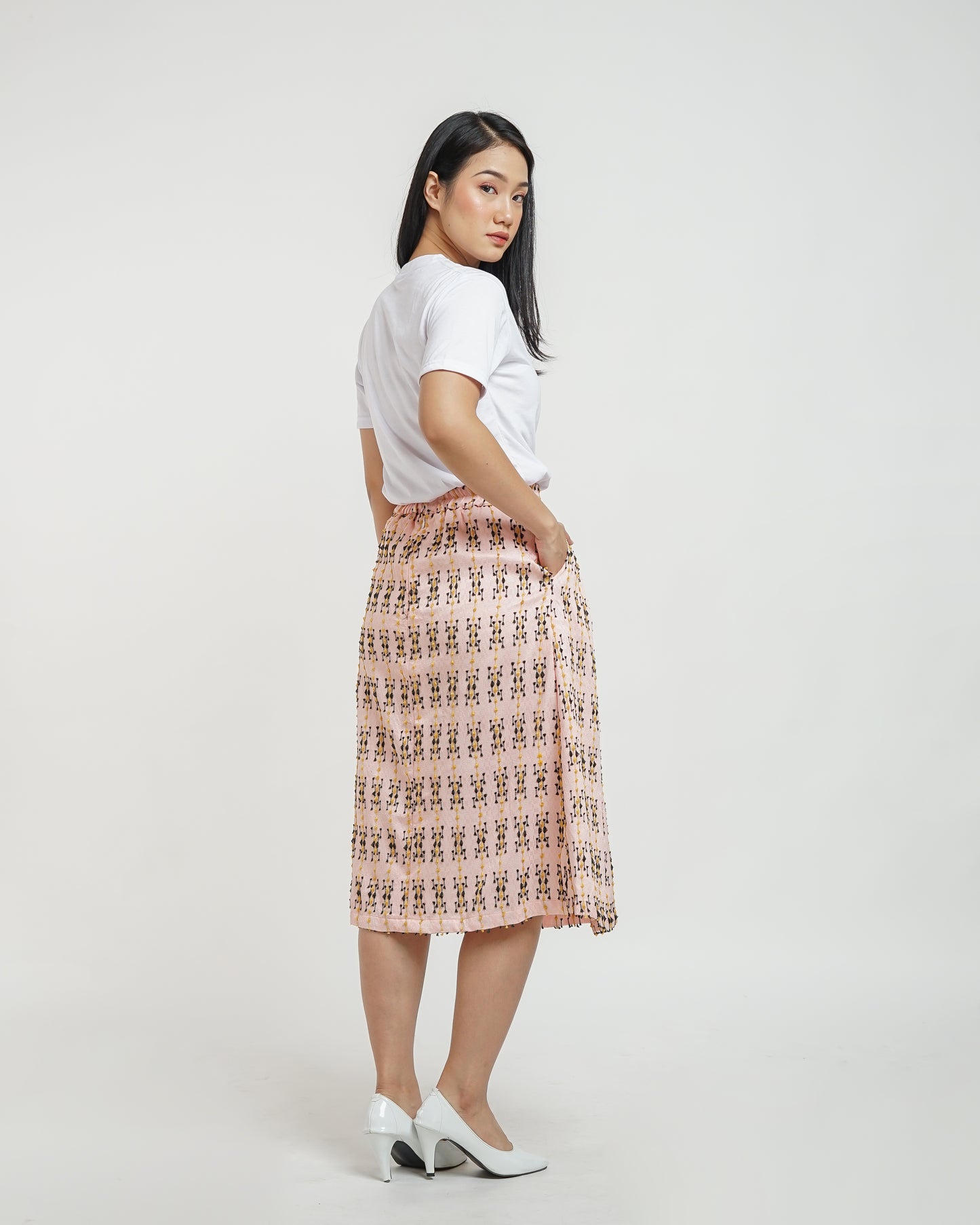 Caitlyn pleated skirt