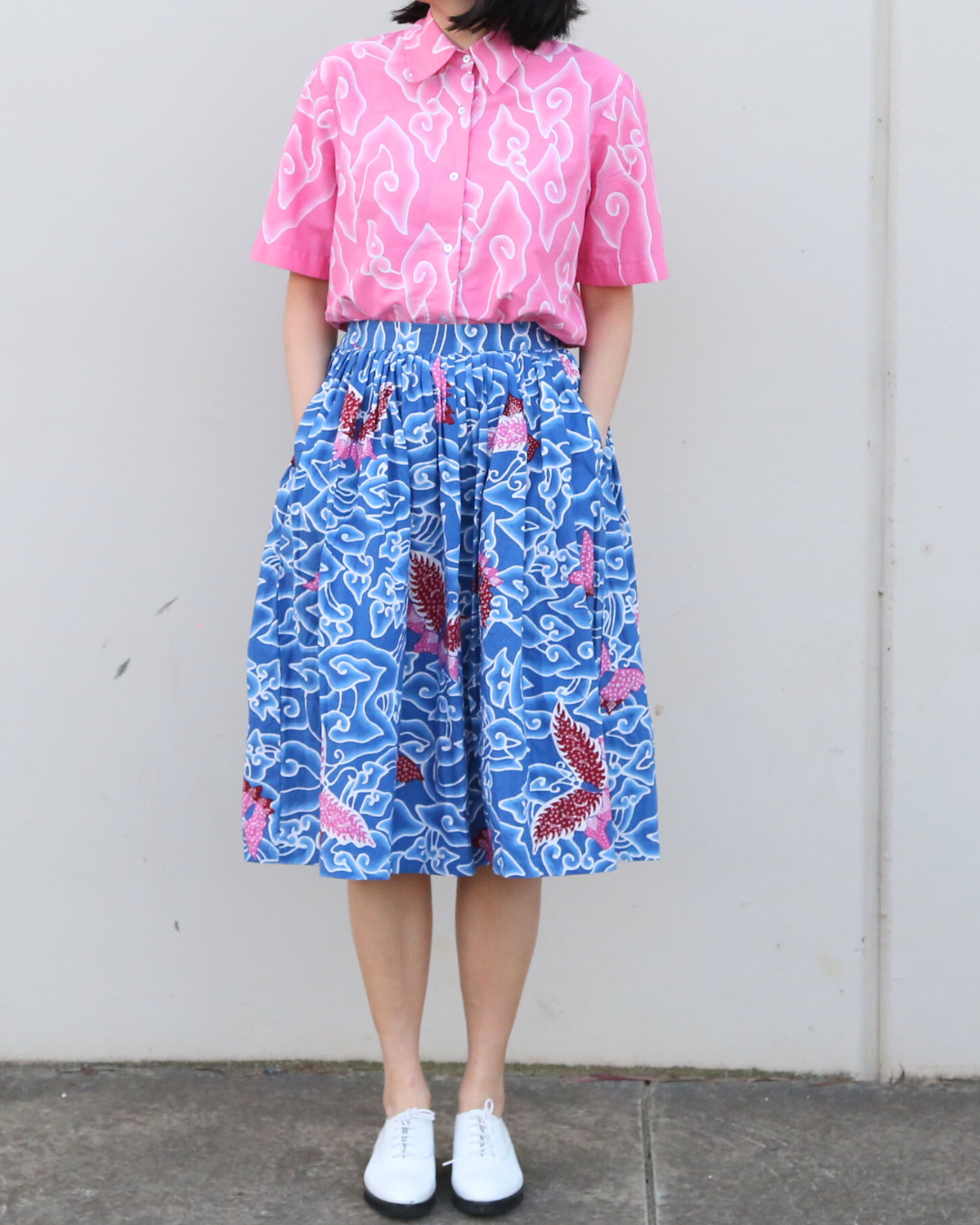 Vivienne skirt in batik