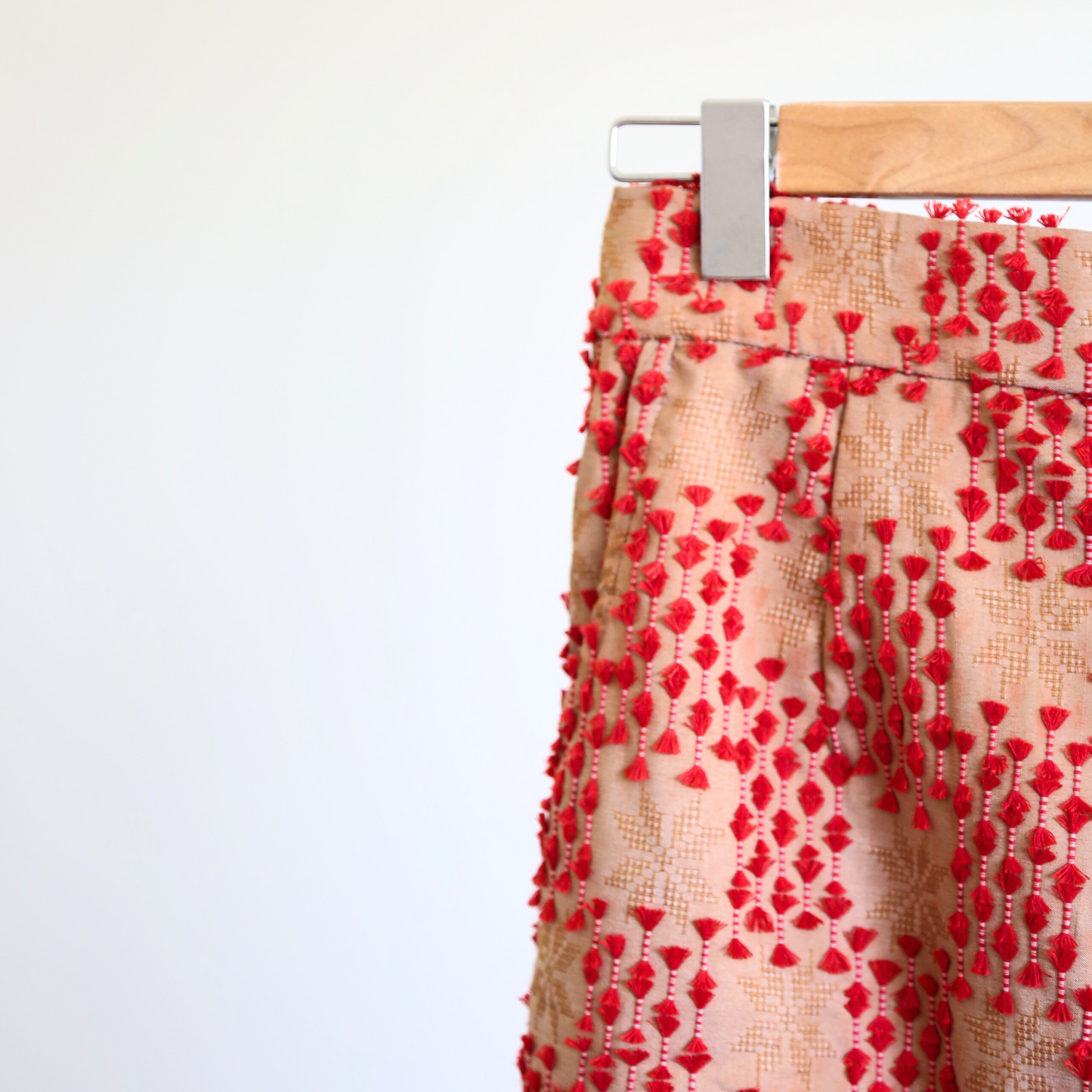 April slit skirt in tenun