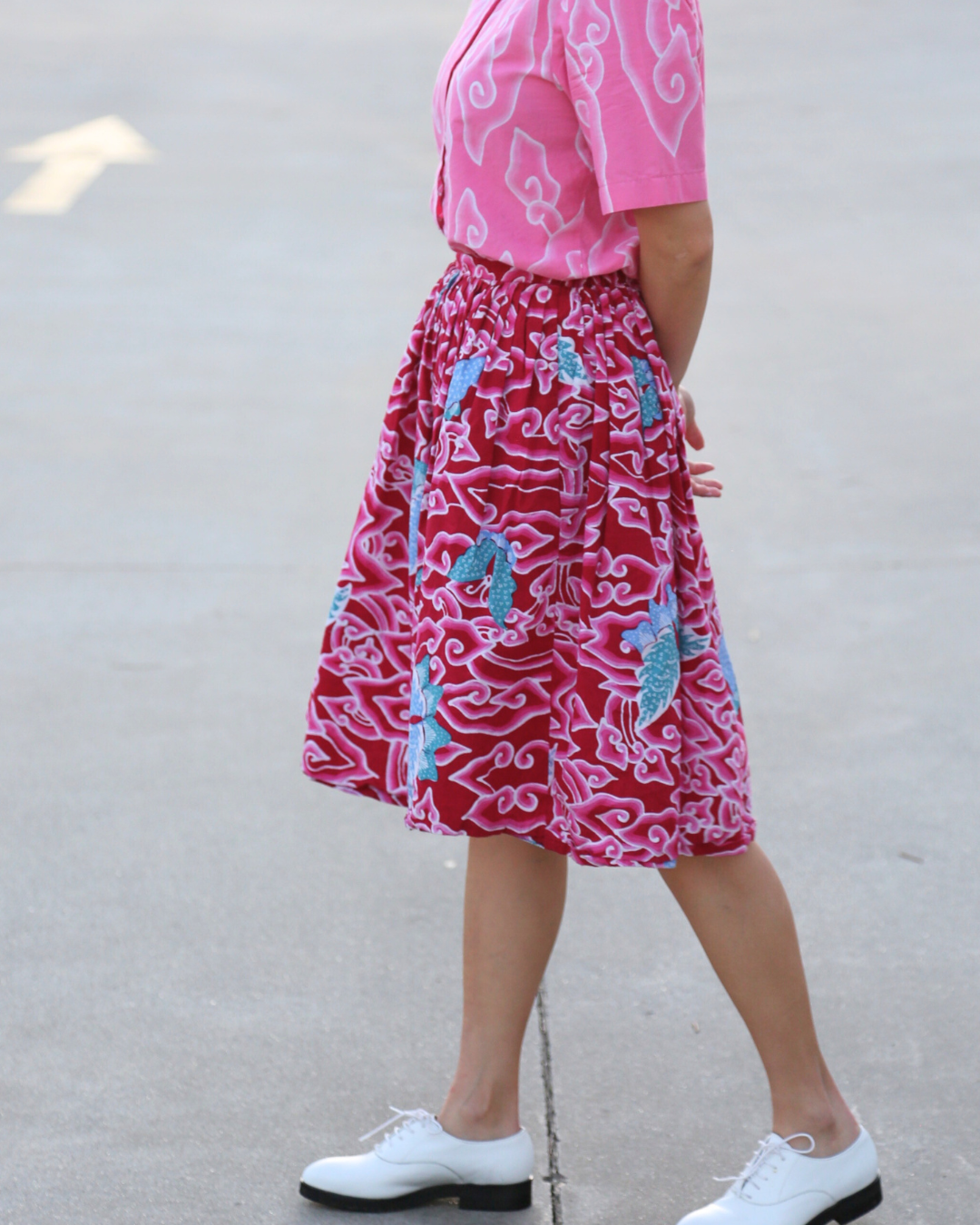 Vivienne skirt in batik