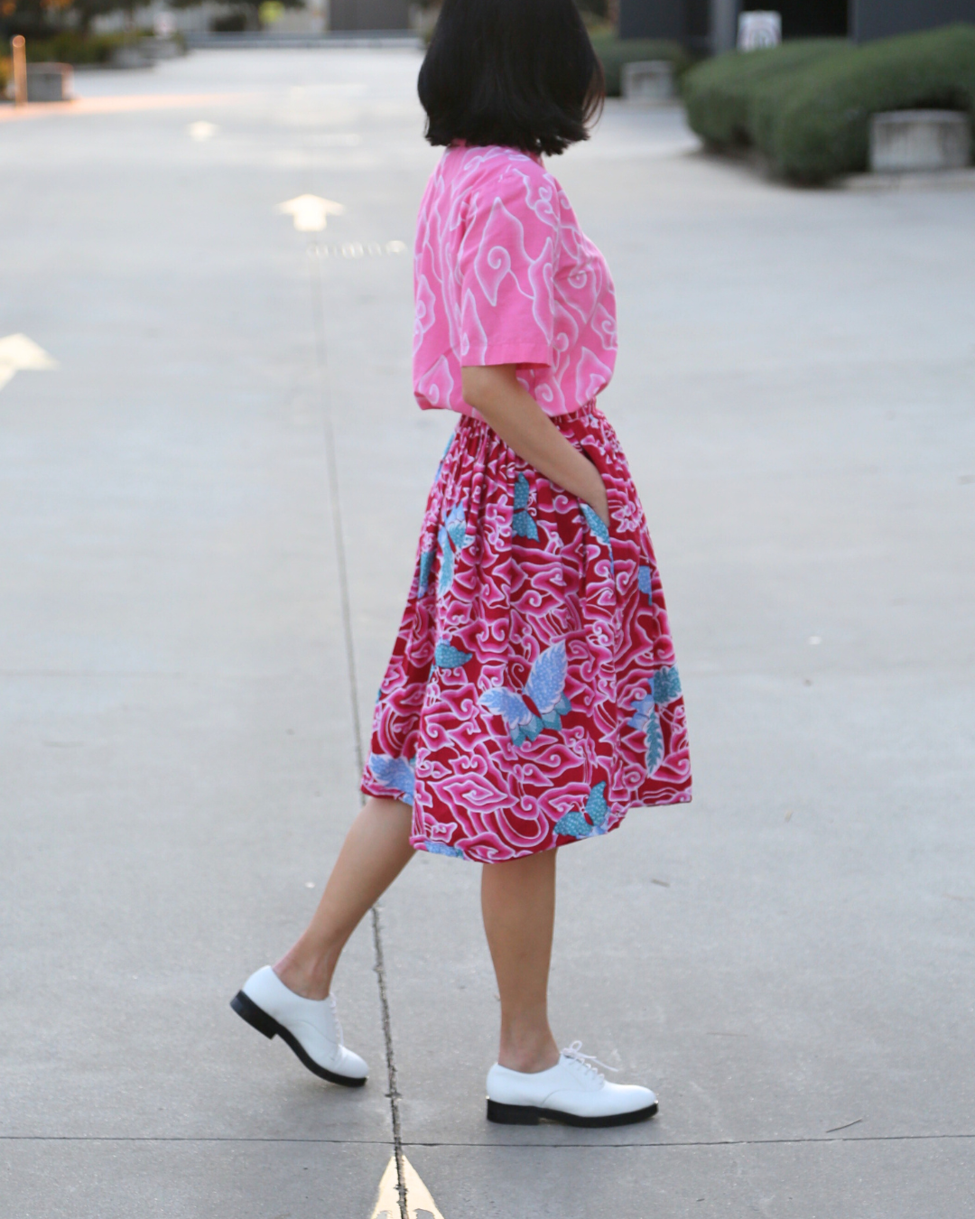 Vivienne skirt in batik