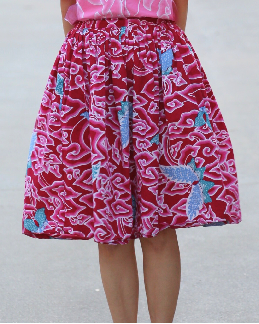 Vivienne skirt in batik