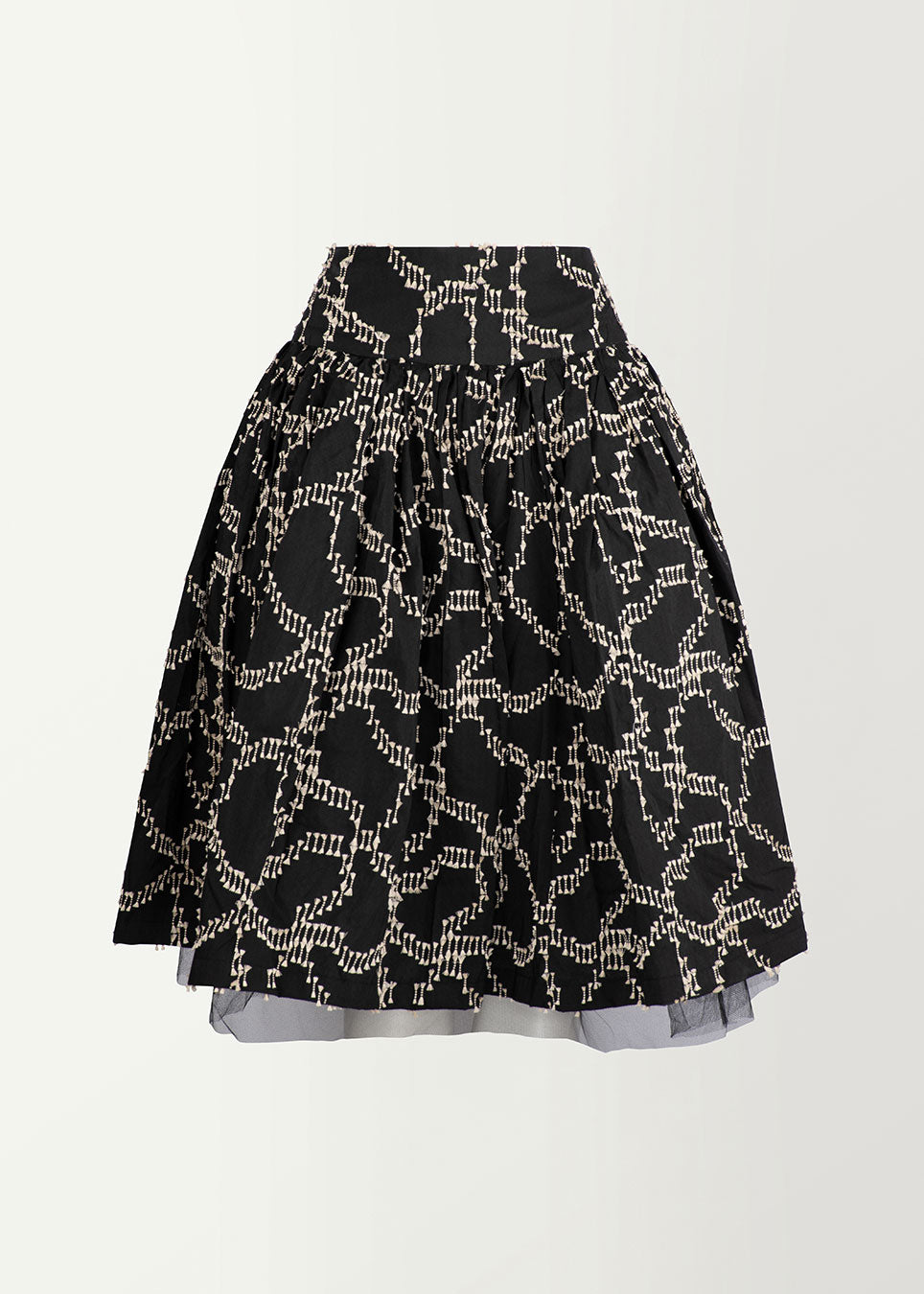 No.2 Full skirt in tenun