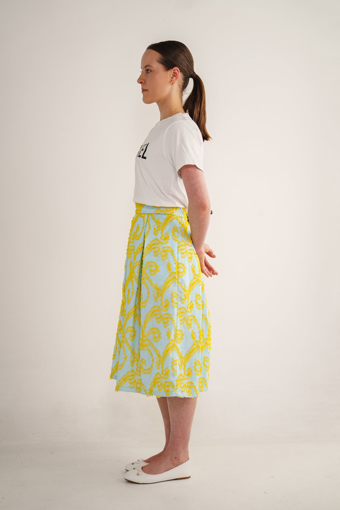 Caitlyn pleated skirt