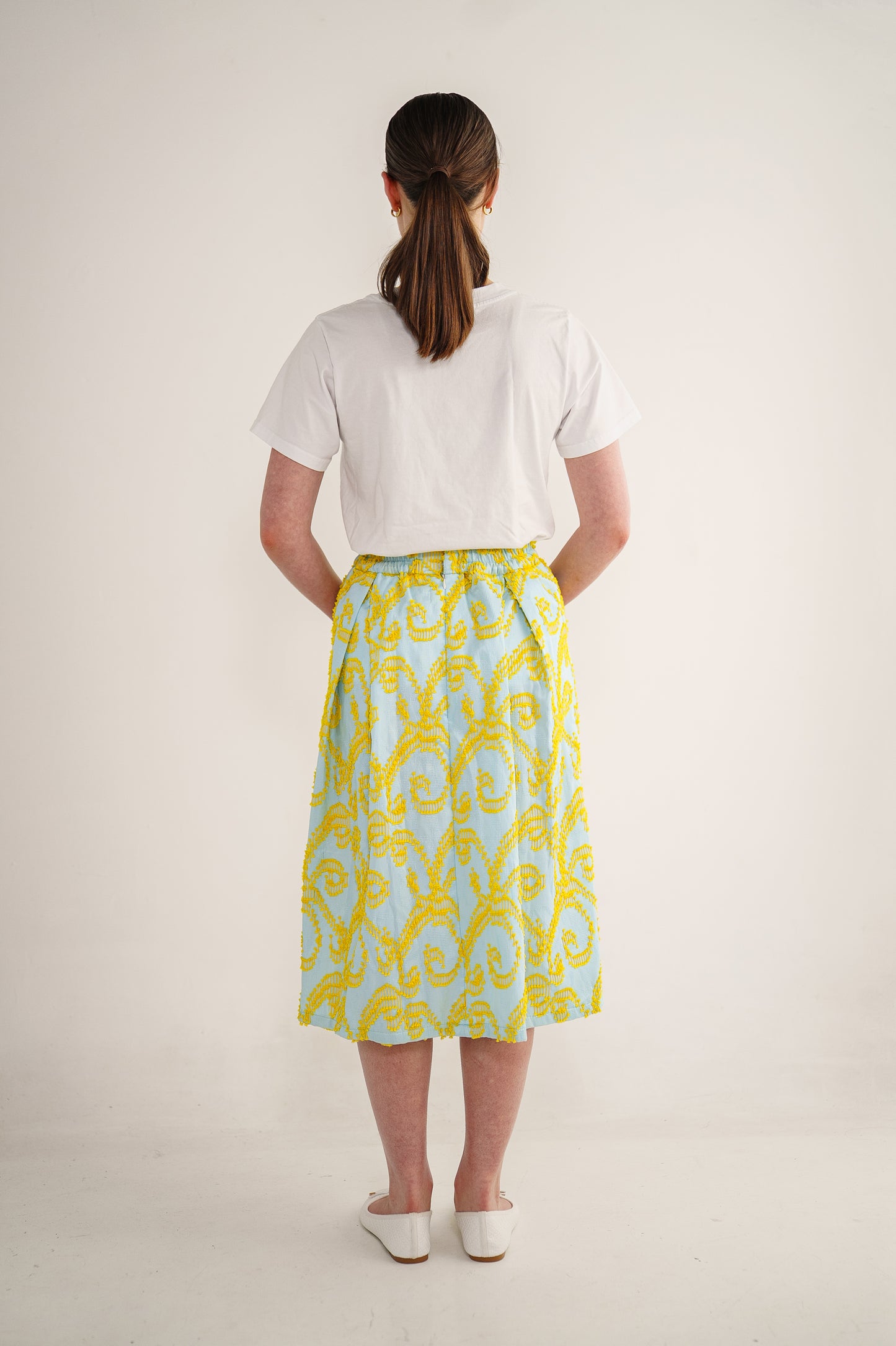 Caitlyn pleated skirt