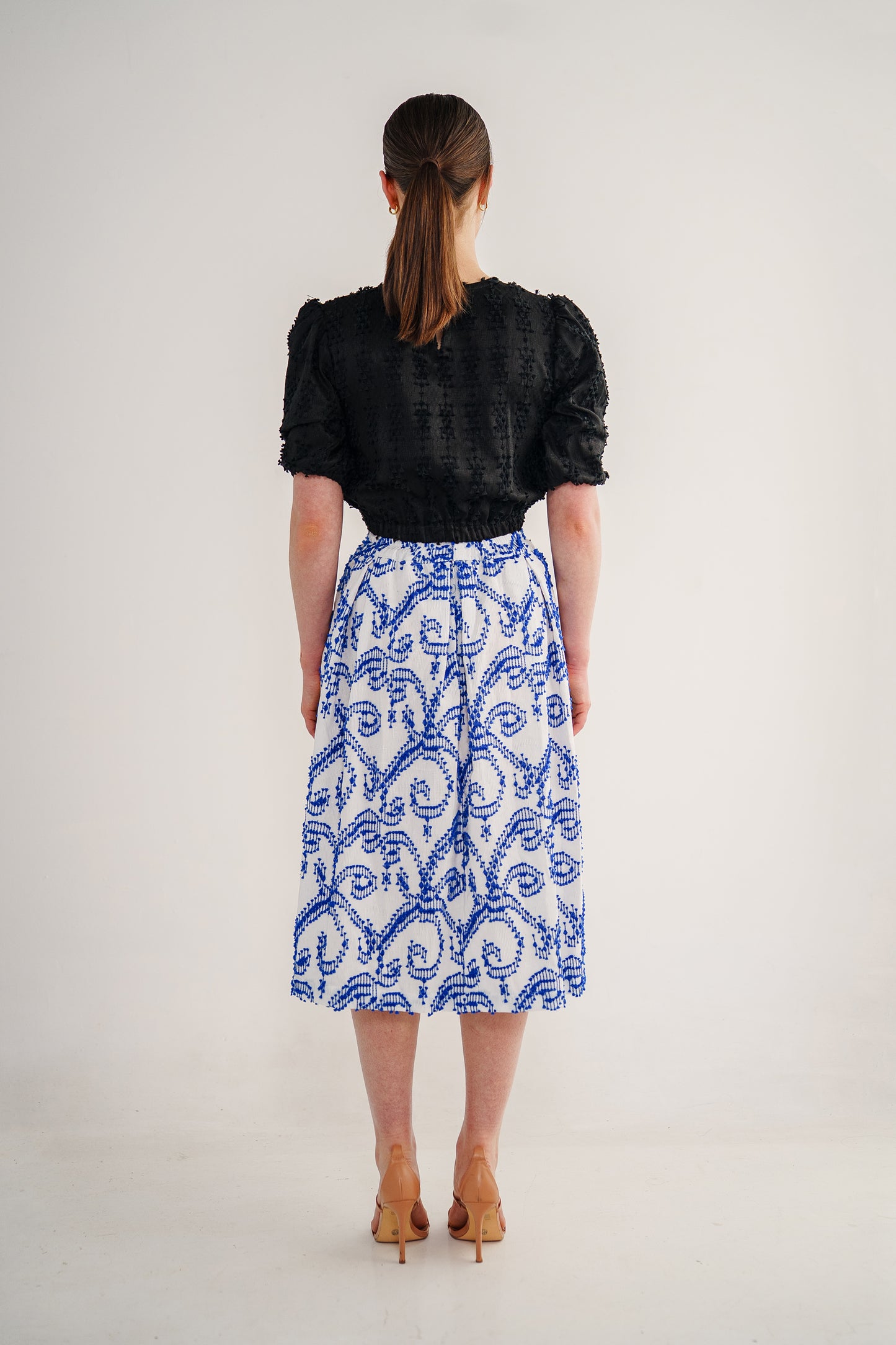 Caitlyn pleated skirt