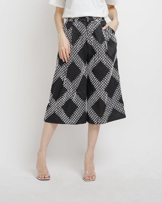 Claire cullotes in tenun